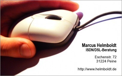 Marcus Helmboldt - Eschenstr. 72 - 31224 Peine - Tel. (05171) 22 03 14